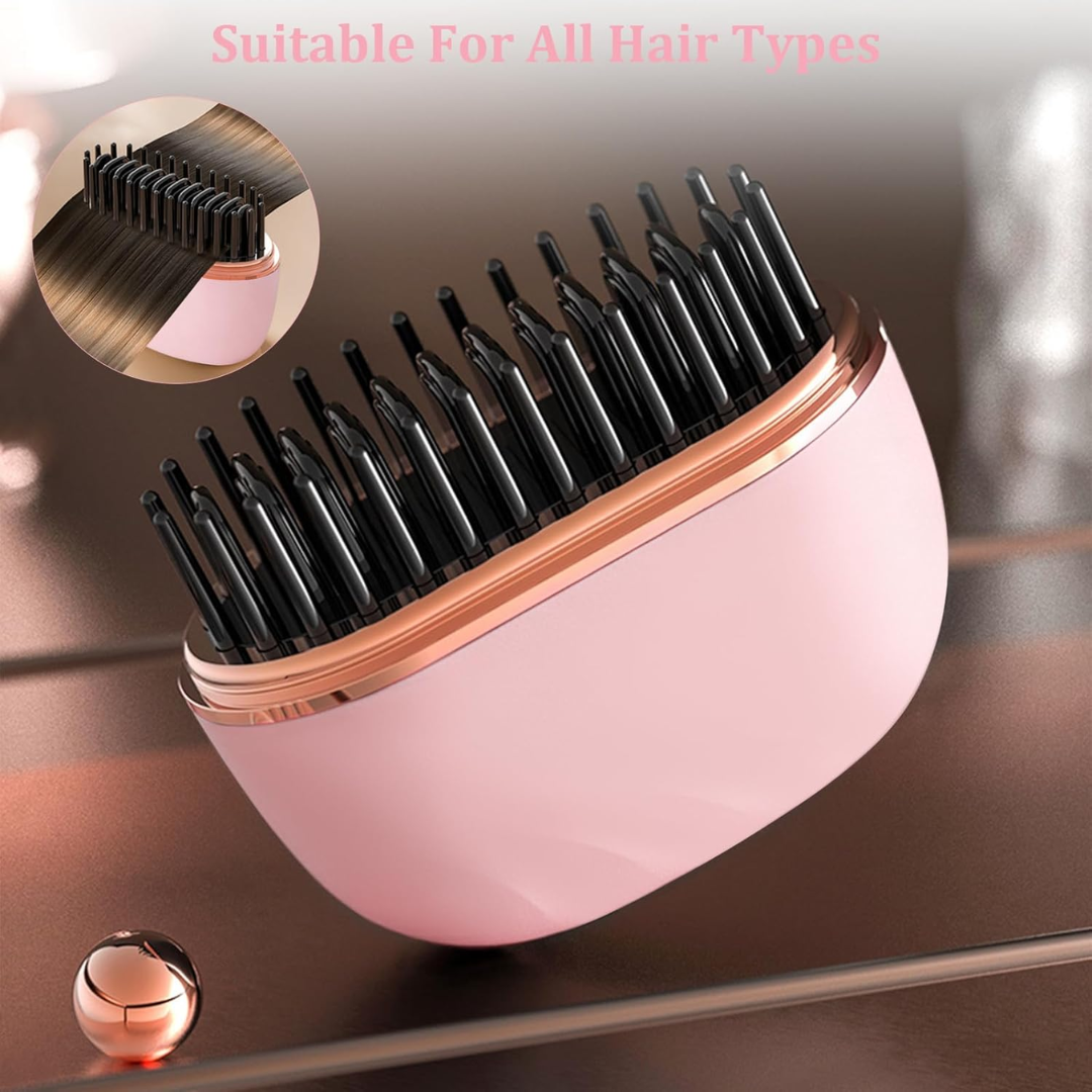 Mini Peine Alisador de Pelo Portátil