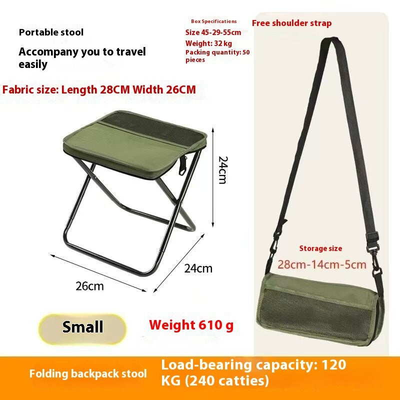 Outdoor Folding Backpack Chair