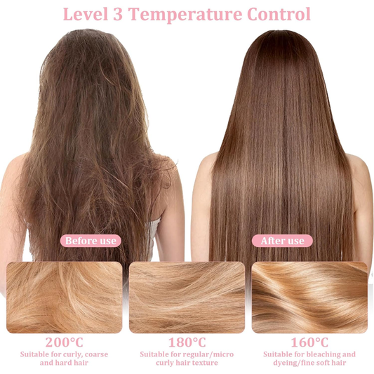 Mini Peine Alisador de Pelo Portátil