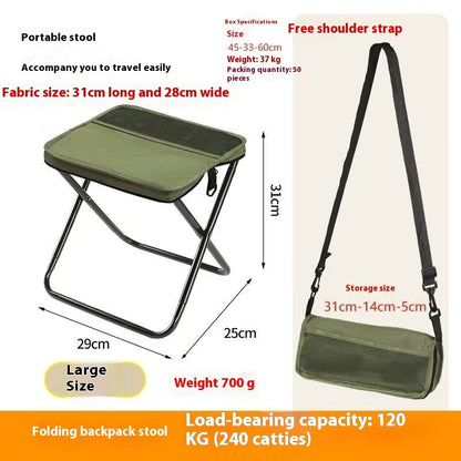 Outdoor Folding Backpack Chair