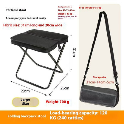Outdoor Folding Backpack Chair
